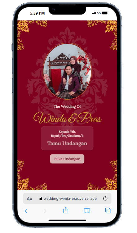 Undangan Pernikahan Digital